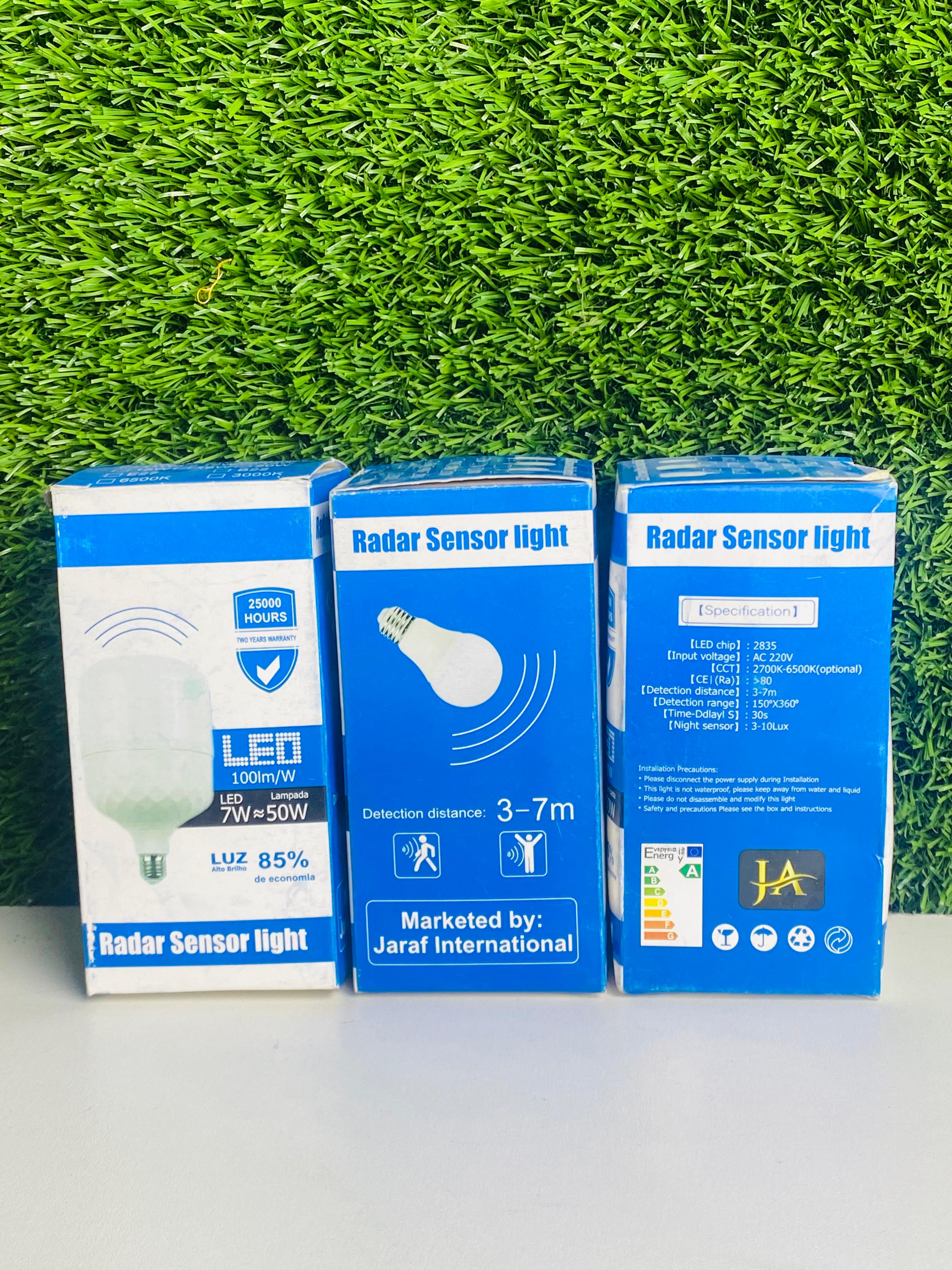 Rader sensor bulb light 3pis